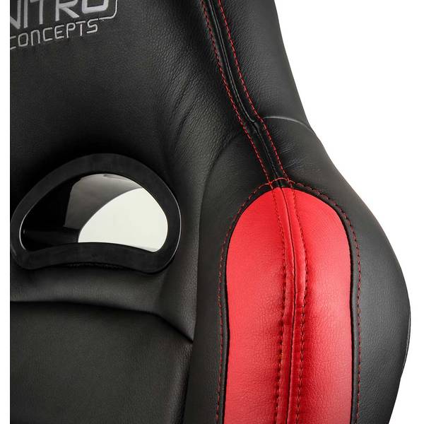 Scaun Gaming Nitro Concepts C80 Comfort, Black/Red