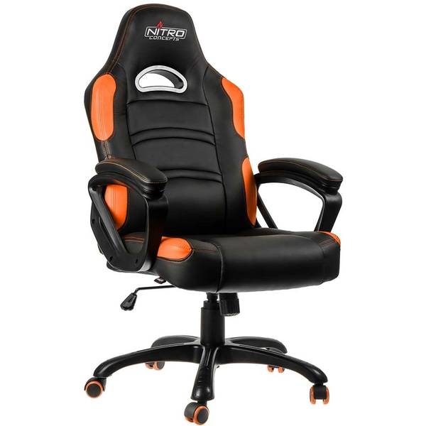 Scaun Gaming Nitro Concepts C80 Comfort, Black/Orange