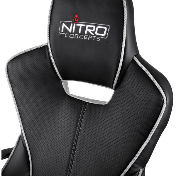 Scaun Gaming Nitro Concepts E200 Race, Black/White