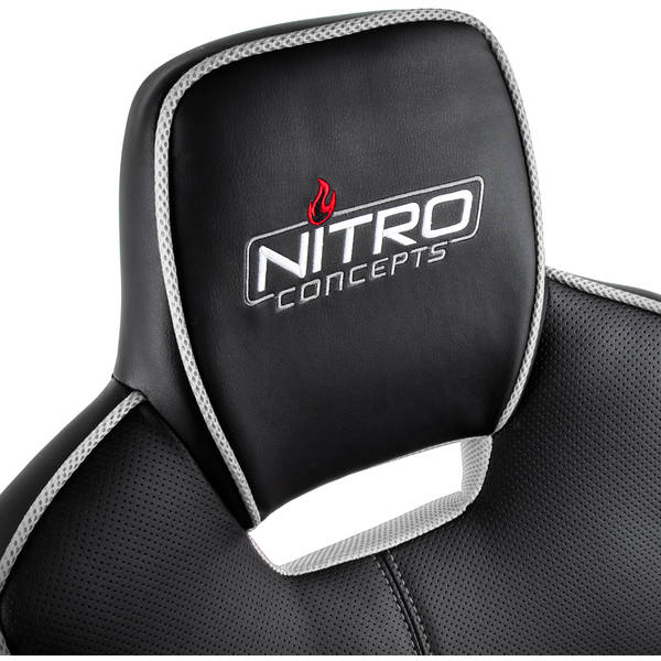 Scaun Gaming Nitro Concepts E200 Race, Black/White