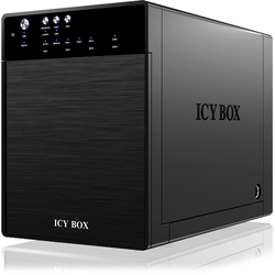 Icy Box IB-3640SU3, HDD, Extern, 3.5", SATA, USB 3.0, eSATA, Negru