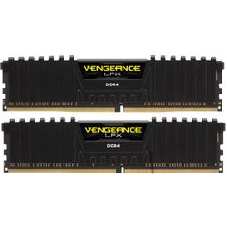 Vengeance LPX Black, 16GB, DDR4, 3200MHz, CL16, 1.35V, Kit Dual Channel