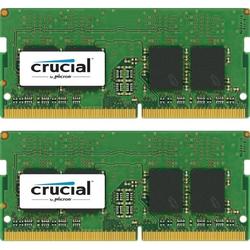 Memorie Notebook Crucial CT2K16G4SFD824A, 32GB, DDR4, 2400MHz, CL17, 1.2V, Dual Rank x8, Kit Dual Channel