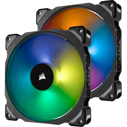 ML Pro RGB 140 Two Fan Kit High Static Pressure, 140mm, 2 Fan Pack