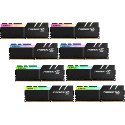 Trident Z RGB DDR4 64GB (8x8GB) 3000MHz CL14 1.35V, Kit x 8