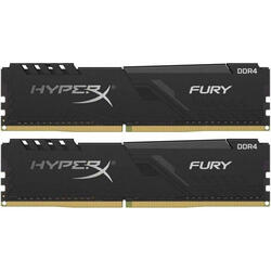 HyperX Fury Black 16GB DDR4 3000MHz CL15 Kit Dual Channel