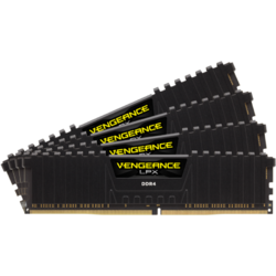 Vengeance LPX, 32GB DDR4, 3600MHz, CL18, 4x8GB, 1.35V