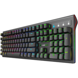 Tastatura Gamemax Gaming KG80, RGB LED, USB, Black