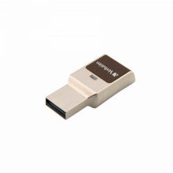 Fingerprint Secure, 32GB, USB 3.0, Aluminium
