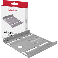 AXAGON Bracket 2.5 Inch HDD/SSD la 3.5 Inch Argintiu, RHD-125S