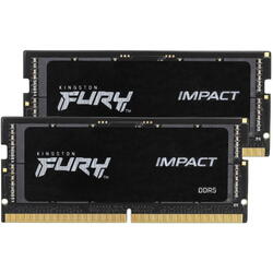 Memorie Notebook Kingston FURY Impact, 32GB, DDR5, 6000MHz, CL38, 1.35v, Kit Dual Channel