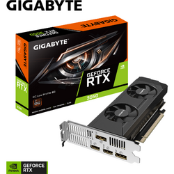 Placa video Gigabyte GeForce RTX 3050 Low Profile 6GB GDDR6 96-bit