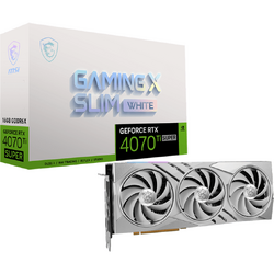 GeForce RTX 4070Ti SUPER Gaming X Slim WHITE 16GB GDDR6X 256 Bit DLSS 3.0