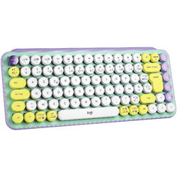 Tastatura Logitech POP Keys Mecanica Wireless/Bluetooth Daydream Mint