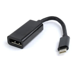 USB 3.1 Type-C (T) la DisplayPort (M), 15cm, 4K la 60 Hz, Silver