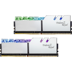 Trident Z Royal RGB Silver 16GB DDR4 4000MHz CL17 1.35v Kit Dual Channel