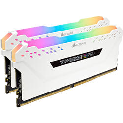 Vengeance RGB PRO DDR4 32GB 3200MHz CL16 1.35V Kit Dual Channel White