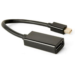 Mini-DisplayPort (T) la DisplayPort (M), Negru