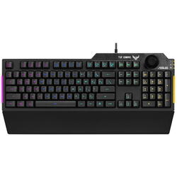 TUF Gaming K1 neagra iluminare RGB