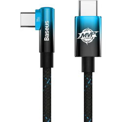 MVP 2, Fast Charging CAVP000721, USB-C la USB-C, 2m, Black-Blue