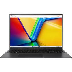 Laptop Asus Vivobook 16X K3605VC, 16 inch WUXGA 120Hz, Intel Core i5-13500H, 8GB DDR4, 512GB SSD, GeForce RTX 3050 4GB, Indie Black
