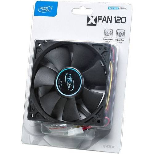 Ventilator PC DeepCool Xfan 120 black 120mm