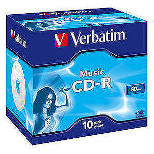 Verbatim CD-R 16X 80MIN Music Life Plus