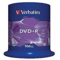 DVD+R AZO 16X 4.7GB Wide Matt Silver Spindle (100 buc)