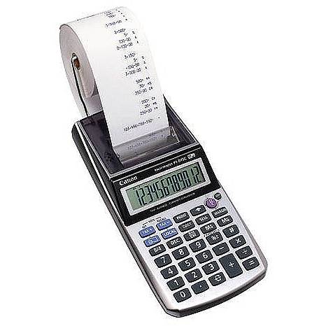 Calculator de birou Canon P1-DTSC CP, 12 digiti, Banda o Culoare