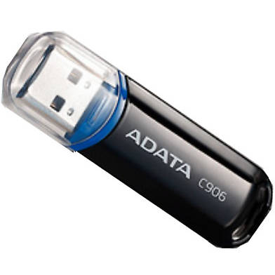 Memorie USB A-DATA C906, 8GB, USB 2.0, Negru