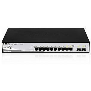 Switch D-LINK DGS-1210-10P, 8 Porturi Gigabit