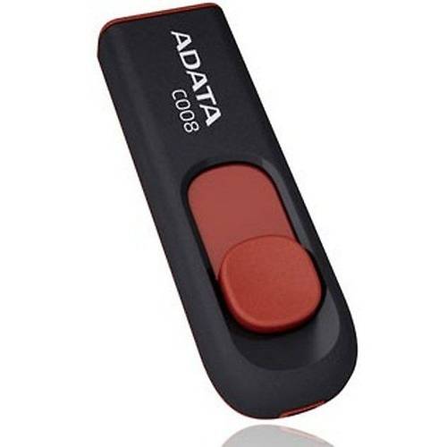 Memorie USB A-DATA C008, 8GB, USB 2.0, Negru