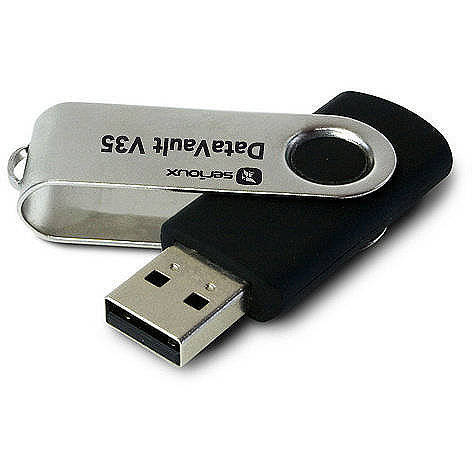 Memorie USB Serioux DataVault V35, 4GB, USB 2.0, Negru