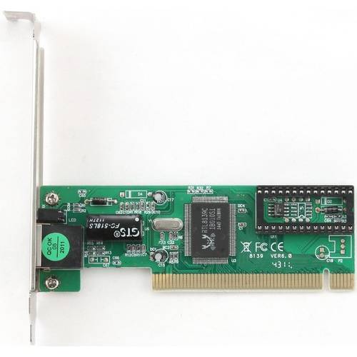 Placa de retea Gembird NIC-R1, PCI 1x RJ-45 100Base-TX 10/100Mbps