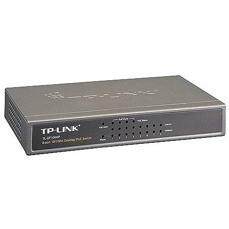 Switch TP-LINK TL-SF1008P, 8 Porturi 10/100, 4 porturi PoE