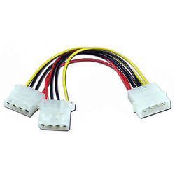 Spliter Cablu Alimentare, 5.25" Molex la 2x 5.25" Molex Gembird CC-PSU-1