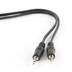 Cablu prelungitor Audio, 1.2m, Bulk, Negru, GEMBIRD CCA-404