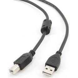 Cablu USB2.0 A - B, 3m, bulk, Gembird CCF-USB2-AMBM-10