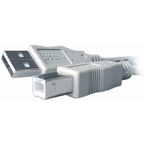 Cablu USB Cablu USB2.0 A - B, 5m, bulk, Gembird CCF-USB2-AMBM-15, Conectori Auriti, Miez ferita