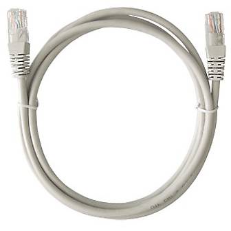 Patch Cord Gembird UTP cat. 5E, 1m Alb, PP12-1M