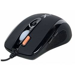 Gaming, cu fir, USB, Optic, 2000 dpi, Negru,  X-710BK