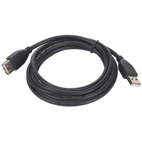 Cablu USB Cablu prelungitor USB, 4.5 m black Gembird  CCP-USB2-AMAF-15C