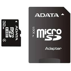 Micro SDHC, 32GB, Clasa 4 + adaptor SD