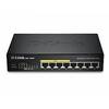 Switch D-LINK 8 porturi 10/100/1000, 4 porturi PoE, DGS-1008P