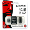 Card Memorie Kingston Mobility Kit Micro SDHC, 4GB