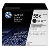 Cartus Toner LaserJet Black Dual-Pack HP 55X, CE255XD