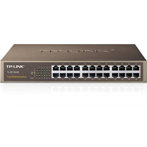 Switch TP-LINK TL-SF1024D, 24 Porturi