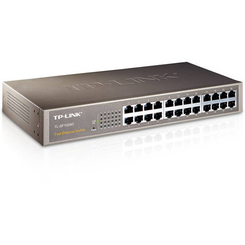 Switch TP-LINK TL-SF1024D, 24 Porturi