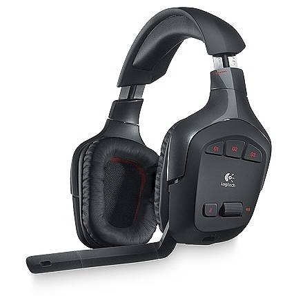 Casti gaming Logitech G930, Wireless, 7.1 surround sound