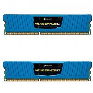 Memorie Corsair DDR3, 4GB (2 x 2GB), 1600Mhz, CL9, Blue LP, Rev.A